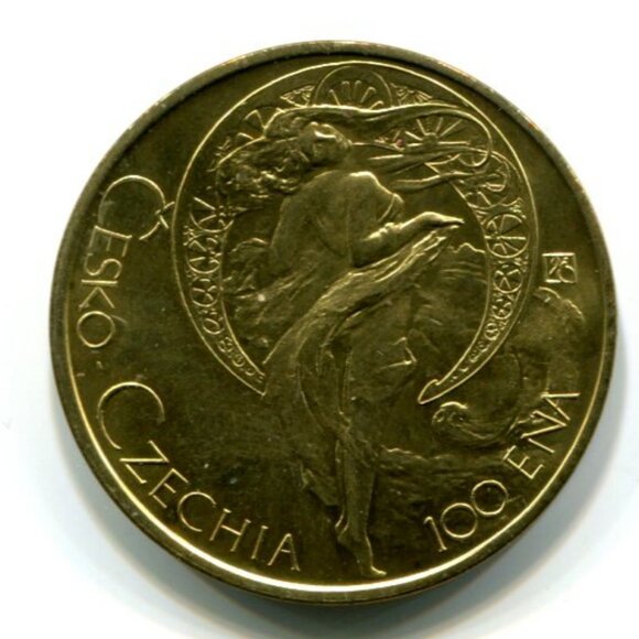 2010 Alfons Mucha Czech Republic Commemorative Medal (b860-32) - Picture 2 of 2